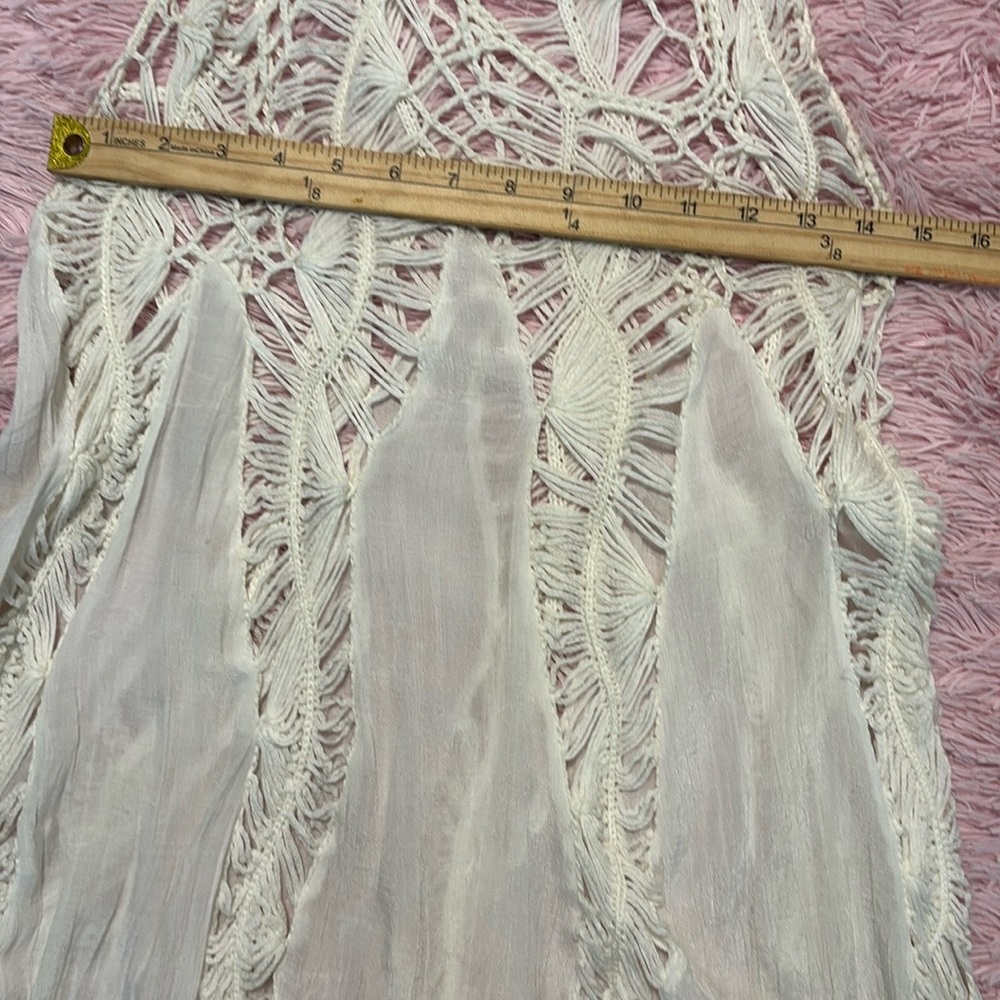The Impeccable Pig Cream Lace Top#1 - Picture 3 of 4